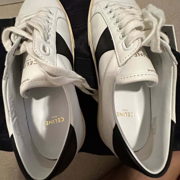 [NEW] CELINE TR01 Low-Top Sneakers. Size 37 (US 6.5) - Picture 3 of 6